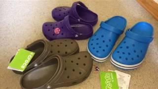 Делаем обзор  CROCS на лето самые популярные модельки смотрим размерную сетку  выбираем цвета