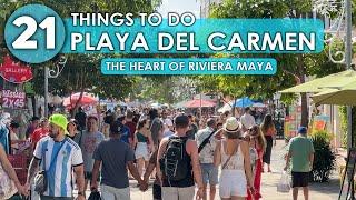 Best Things To Do in Playa Del Carmen Mexico 2024 4K