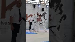 #knockout at The 6th WKB European #Kyokushin #Karate Championship - Borys Bulyskeriia Ukraine