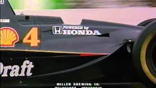 Honda IndyCar Bobby Rahal Indy 500 Commercial 1994.