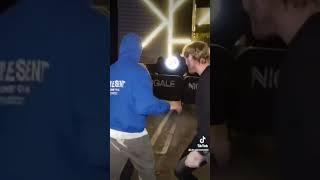 Drunk jake Paul and friend assault and abuse homeless man for no reason