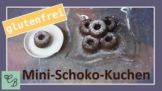 Glutenfreie Mini-Schoko-Kuchen