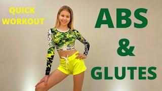 Quick workout  ABS & Glutes  Mari Kruchkova