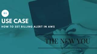 How To Setup Billing Alert in AWS