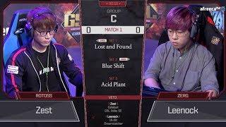 2018 GSL Season 3 Code S Ro.16 Group C Match1 Zest vs Leenock