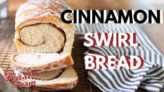 How to make cinnamon swirl bread NO EGG RECIPE