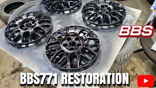 RESTORING BBS RS771 FOR MY MK2 JETTA  PART 2 