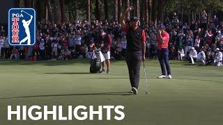 How Tiger Woods won his 82nd PGA TOUR title  ZOZO 2019 Extended Highlights