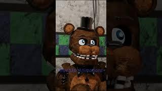 Withered Freddy meets Glamrock Freddy #shorts #fnafsb #fnaf2 #glamrockfreddy #freddyfazbear