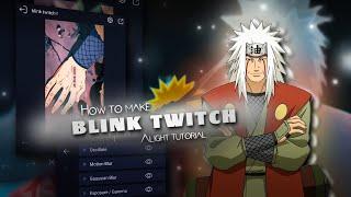 BLINK TWITCH LIKE AFTER EFFECTS  - TUTORIAL「ALIGHT MOTION」