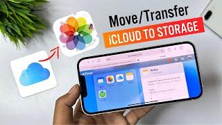 How To Move iCloud Photos To iPhone Storage  How To Transfer iCloud Photos To iPhone Storage 