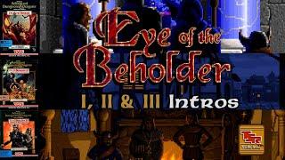 Eye Of The Beholder I II III Intros  Character Generator Eye Of The Beholder Series Westwood SSI