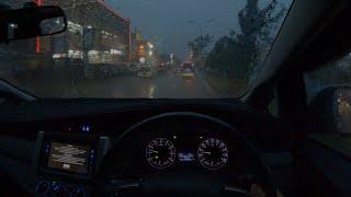 Tidur nyenyak dalam 5 menit saat hujan lebat dalam mobil untuk insomnia - mengemudi saat hujan lebat
