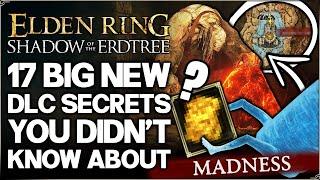 Shadow of the Erdtree - 17 GAME CHANGING Secrets & Things You Didnt Know You Could Do - Elden Ring