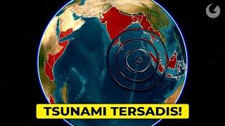 MERATAKAN 14 NEGARA Inilah Bencana Tsunami Aceh Yang Tinggi Gelombangnya Mencapai 50 Meter