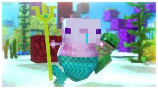 Save The Turtle &  Parotter Minecraft best funny Animation