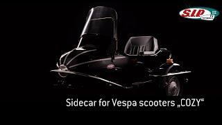 Side Car for VESPA Scooters COZY complete