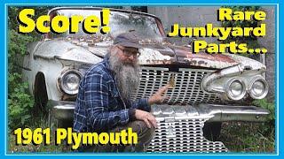 1961 Plymouth Parts Score at the Junkyard