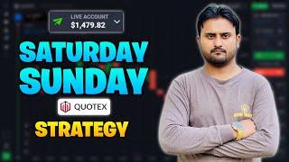 How to trade saturday sunday in quotex  Quotex best strategy 2024  Quotex beginners guide