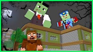 ZOMBİ KEMAL VE KEREM KOMİSER AİLESİ ŞEHRİ ELE GEÇİRİYOR FİLMİ  - Minecraft ZENGİN FAKİR HAYATI