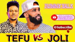 Shumay Joli funny talk show vs Tefu #eritreacomedy