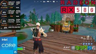 RX 580 8GB  Fortnite Reload - 1080p Performance Mode