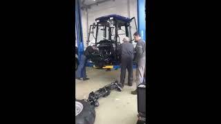 Видео сборки нового трактора LOVOL
