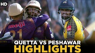 Highlights  Exhibition Match  Quetta Gladiators vs Peshawar Zalmi  HBL PSL  MI2A