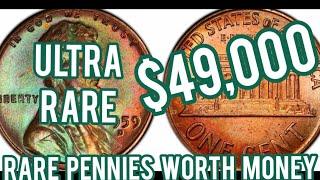 Rare Pennies Worth A Lot Of Money.