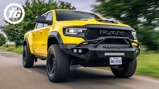 FIRST DRIVE Hennessey Mammoth 1000 - The Most Powerful Truck In The World  Top Gear