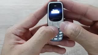 รีวิว มือถือจิ๋ว ทรงคล้ายๆnokia3310  Bm10  MINI phone review