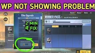 Winner Pass Not Showing Problem fix Trick Pubg Lite  Pubg Lite New Winner Pass Not Showing Glitch 