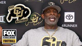 Postgame Interview Deion Sanders EXCITED after Colorados HUGE win vs UCF  CFB on FOX