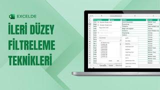 Excelde Filtreleme Nasıl Yapılır? İlginç ve Şaşırtıcı Teknikler  EXCEL 751