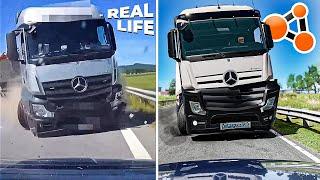 Car Crashes From Real Life #01  BeamNG.Drive