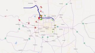 Modelling the intended destination of a subject in real time Geolife 3v2