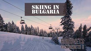 Skiing in Bulgaria  Yastrebets 3 Borovets Samokov