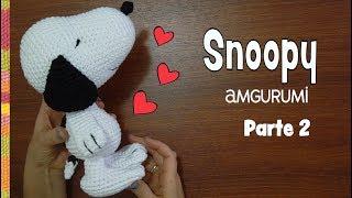 SNOOPY amigurumi Parte 2  Tejiendo Perú 