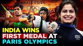 India Wins 1st medal at Paris Olympics India sent 117 but Pak sent 7 Players onlyCan Pak Win Medal