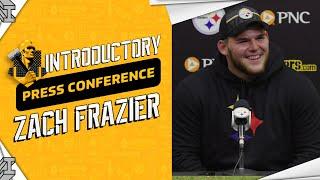 Zach Fraziers Introductory Press Conference  Pittsburgh Steelers