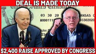 Deal is Made Today $2400 Raise Approved By Congress For Social Security SSI SSDI VA Seniors