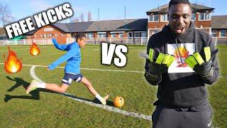 Forfeit Free Kick Soccer Challenge vs Dad