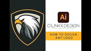 How to Redraw any LOGO   ILLUSTRATOR TUTORIAL