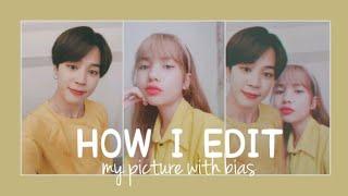 HOW I EDIT MY PICTURES WITH KPOP BIAS USING MOBILE PHONE  a tutorial  PICSART