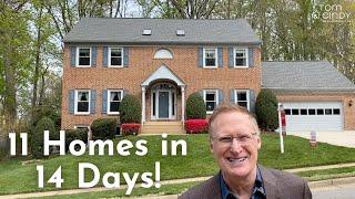 11 Homes in 14 Days New Northern Virginia Real Estate Listings  #tomandcindyhomes show episode 159