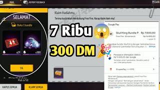 CARA TOP UP FF DI SHOPEE 7RIBU DAPET 300DM GARENA FREE FIRE