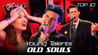 Young Talents with OLD SOULS Blind Auditions on The Voice  Top 10