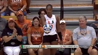 Texas vs Miami  Women Volleyball Sep 72024