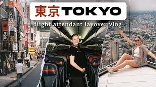 24 Hours In TOKYO JAPAN  International Cabin Crew Layover