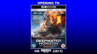 Opening to Deepwater Horizon UK 4K Ultra HD Blu-Ray 2017